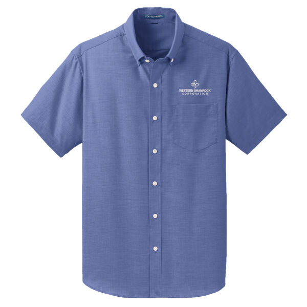   - Short Sleeve SuperPro ™ Oxford Shirt Thumbnail